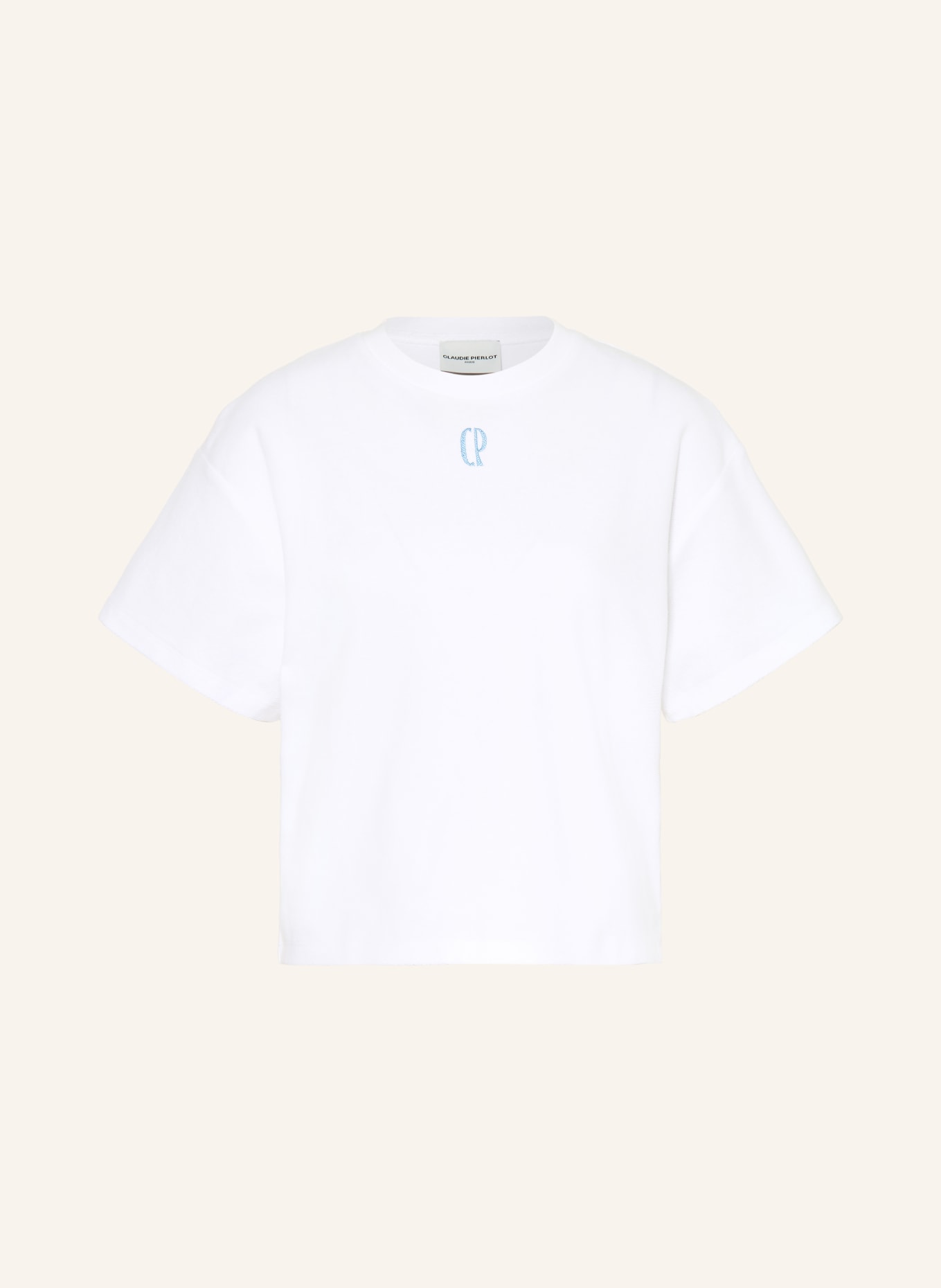 CLAUDIE PIERLOT T-Shirt: WEISS