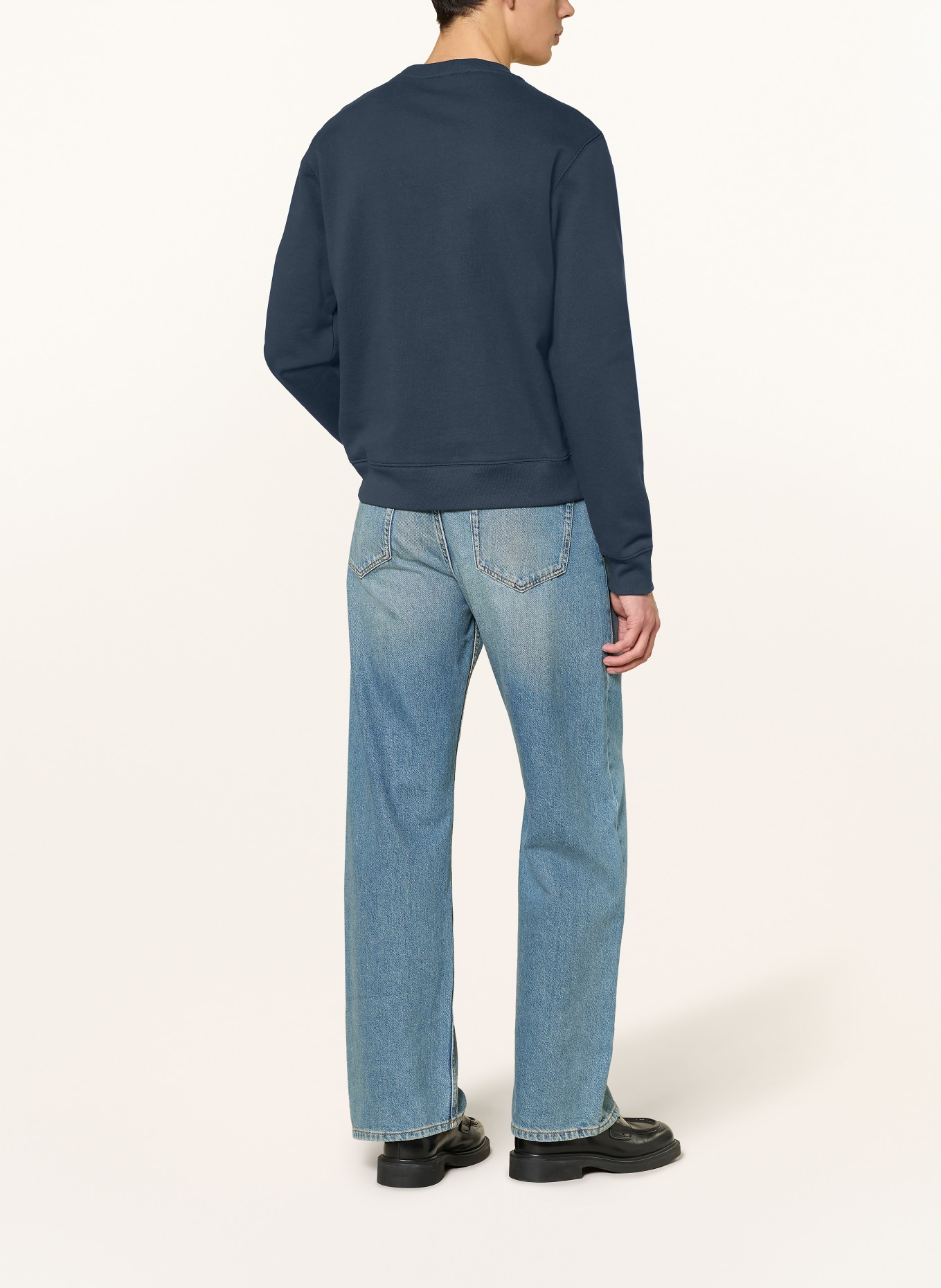 SANDRO Sweatshirt: DUNKELBLAU