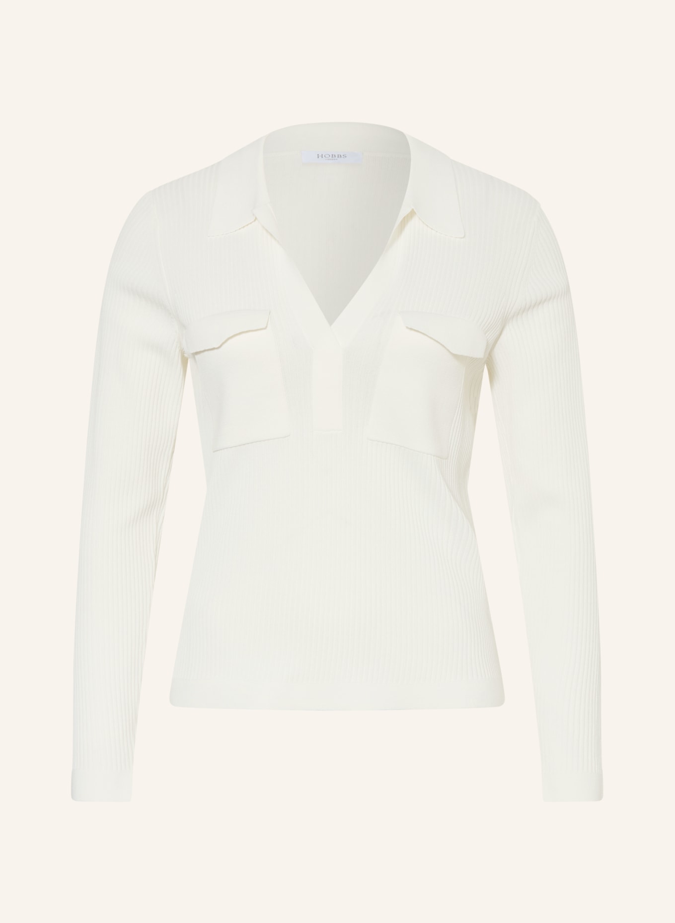 HOBBS MEREDITH sweater: ECRU