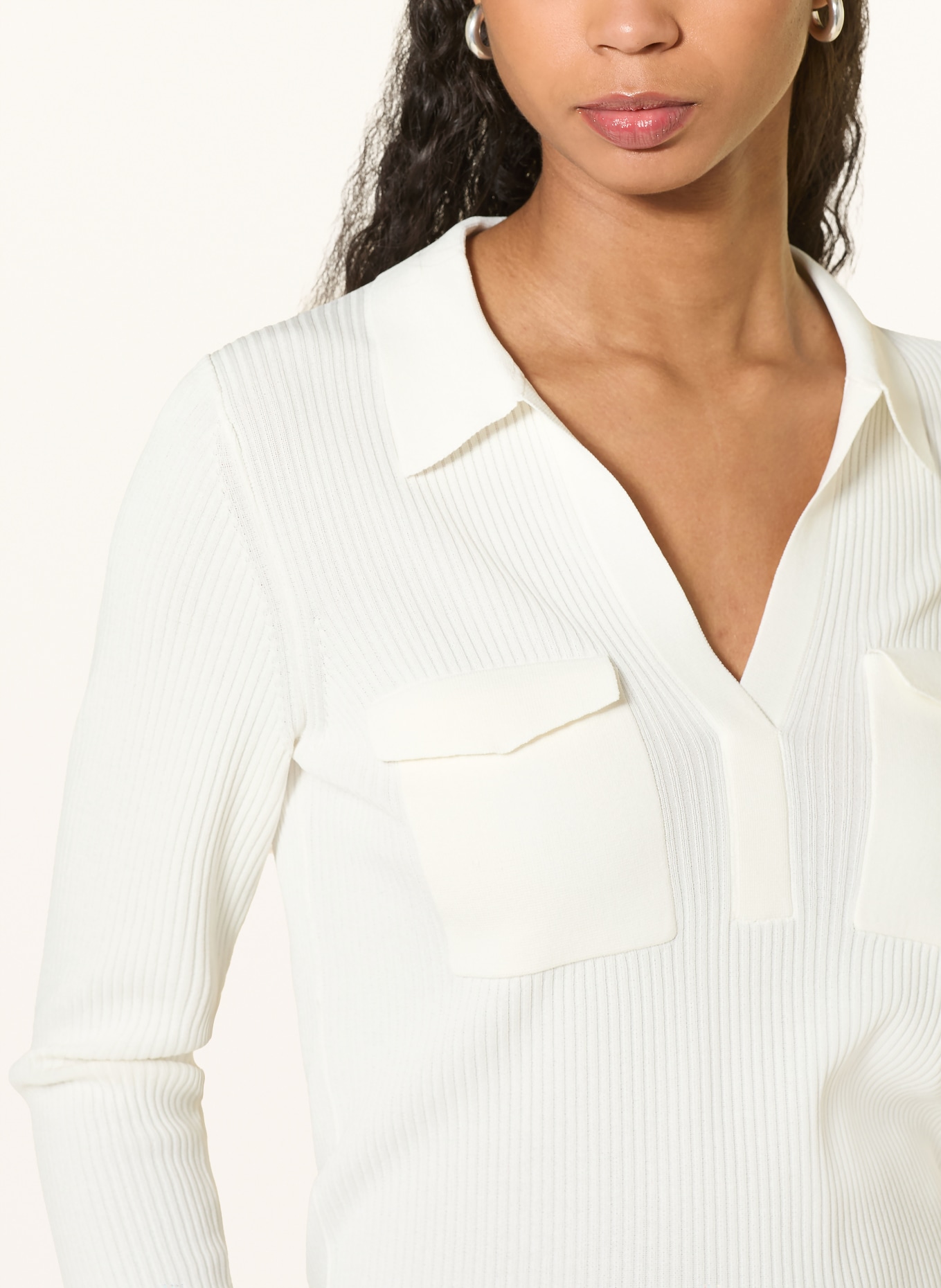 HOBBS MEREDITH sweater: ECRU