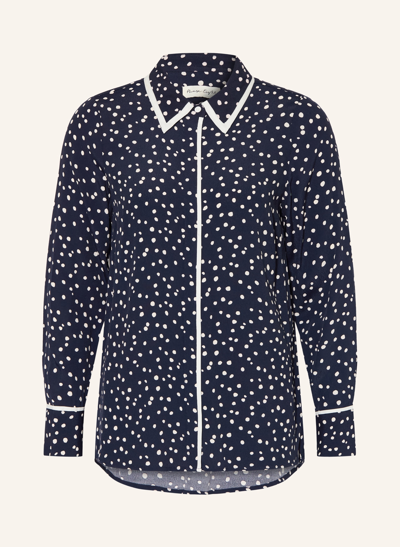 Phase Eight Košile RITA: MODRÁ / BÍLÁ