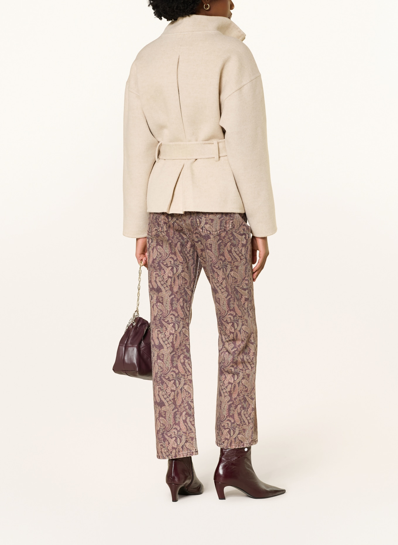 ba&sh Bunda LERICA: BÉŽOVÁ