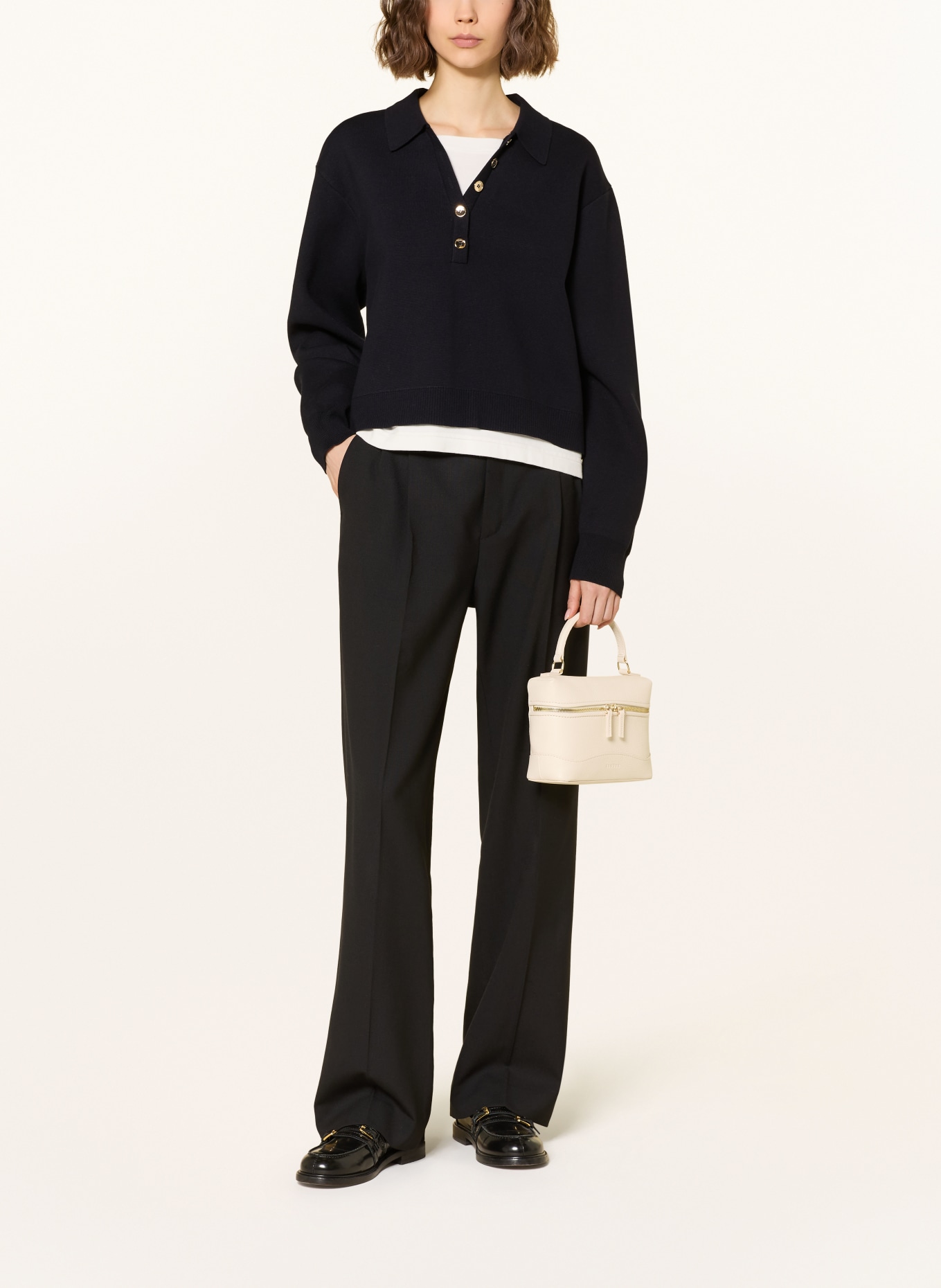 SANDRO Handtasche TANGOLINO: CREME