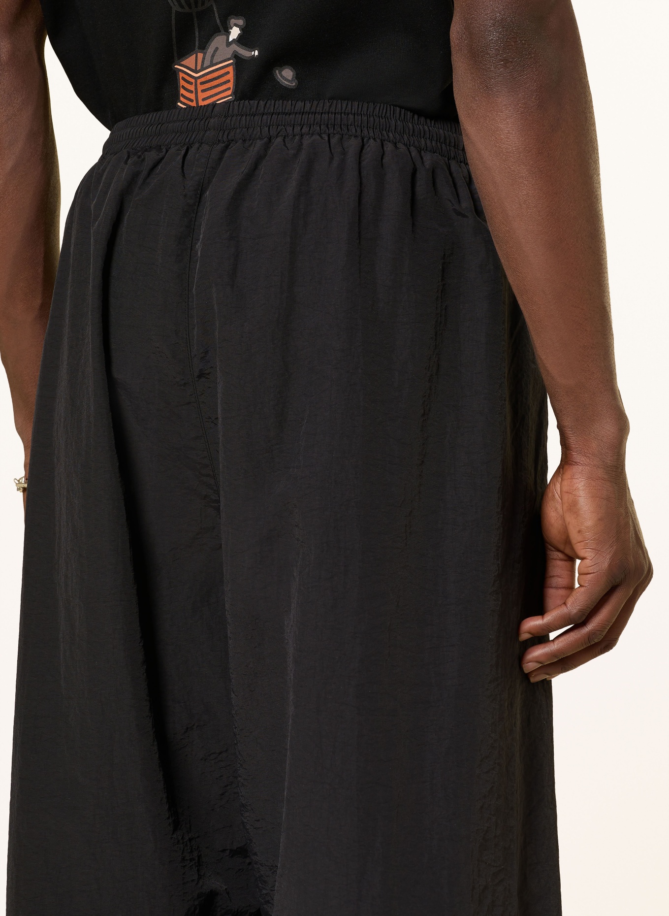 FLÂNEUR Pantalon SOUND &amp; DESIGN style jogging: NOIR