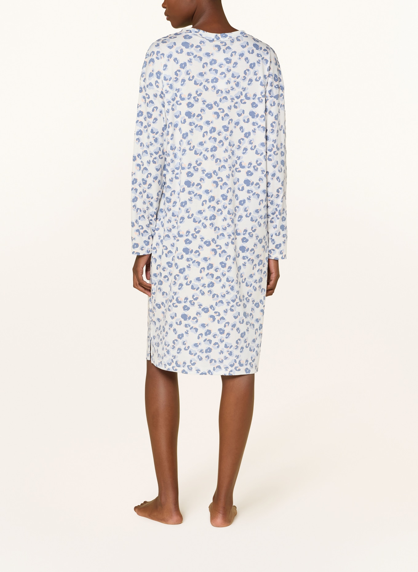 mey Nachthemd: BLAU / WEISS