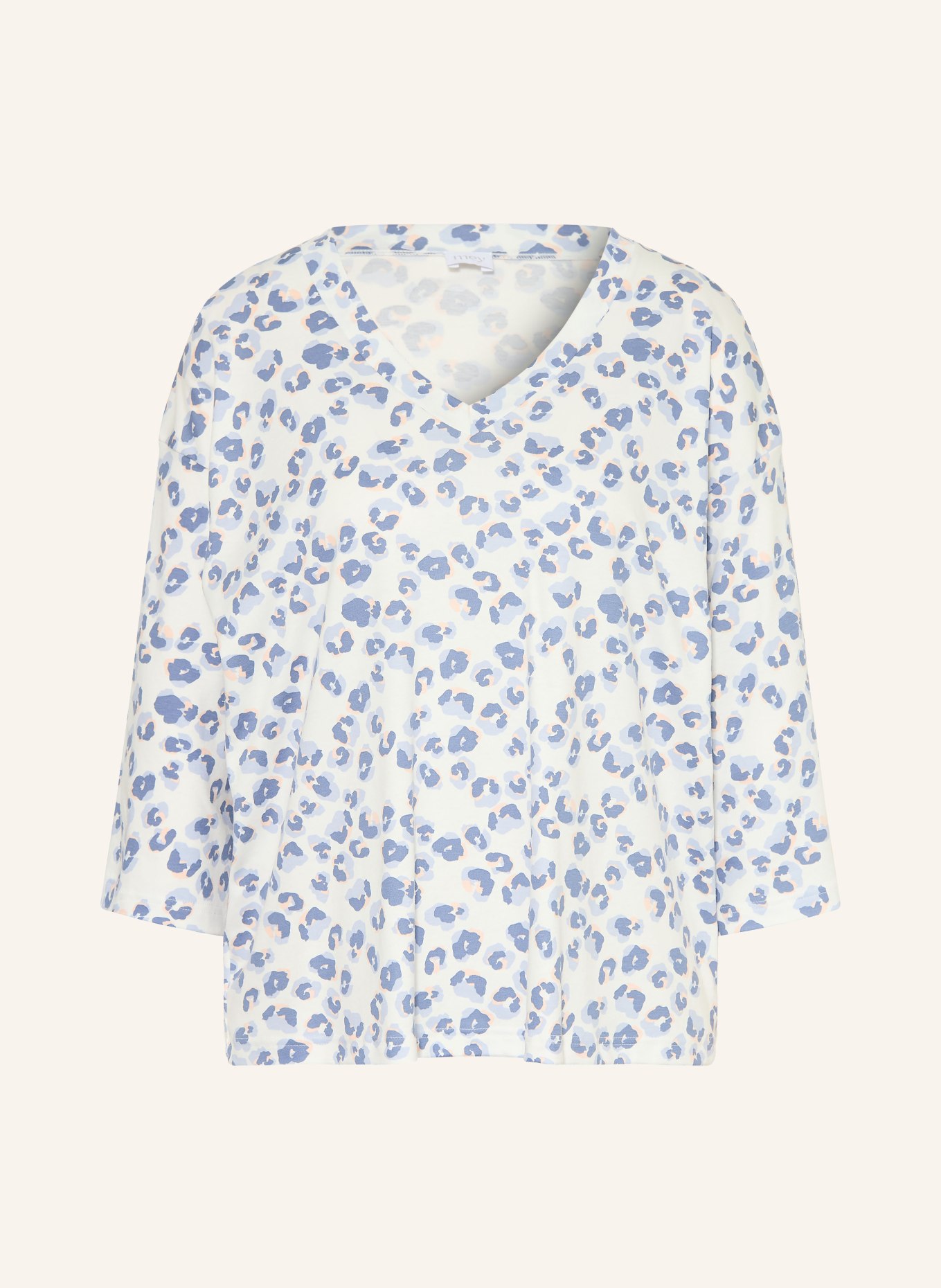 mey Schlafanzug: HELLBLAU / WEISS