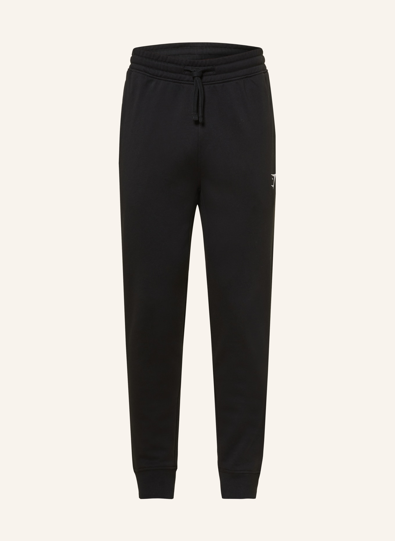 GYMSHARK Sweatpants CREST: SCHWARZ
