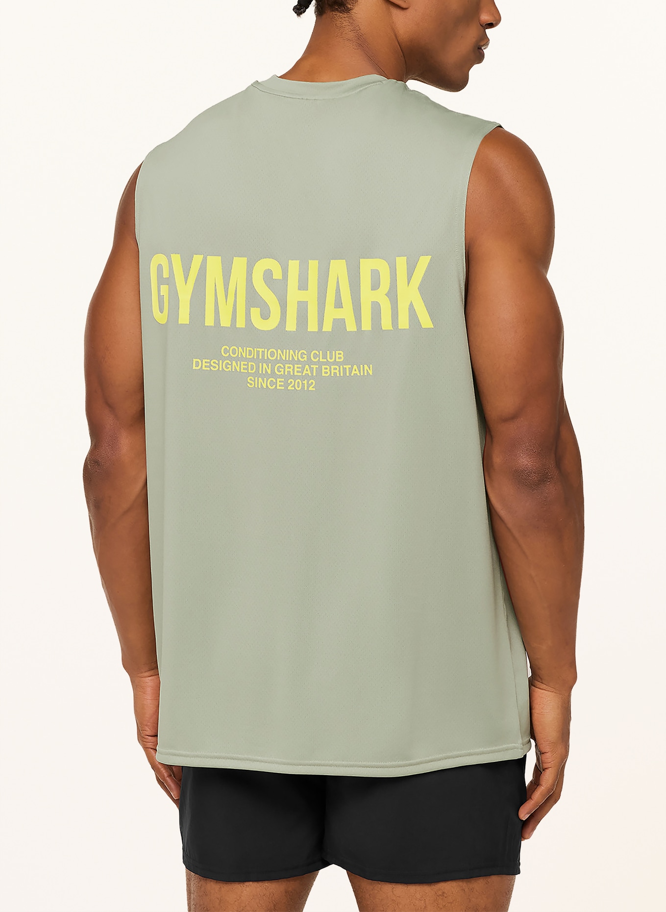 GYMSHARK Tank Top CONDITIONING: HELLGRÜN