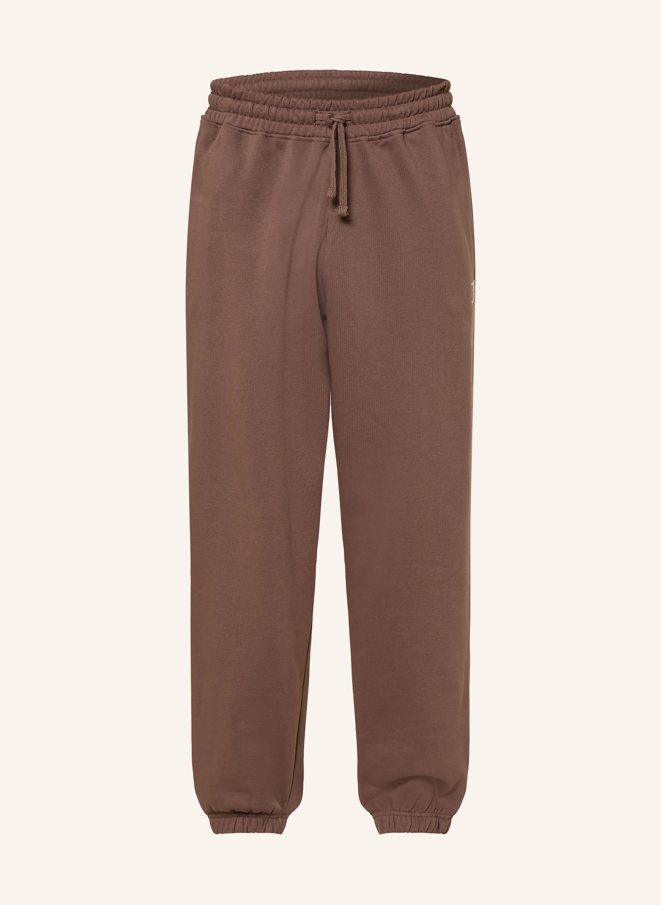 GYMSHARK Sweatpants CREST: BRAUN