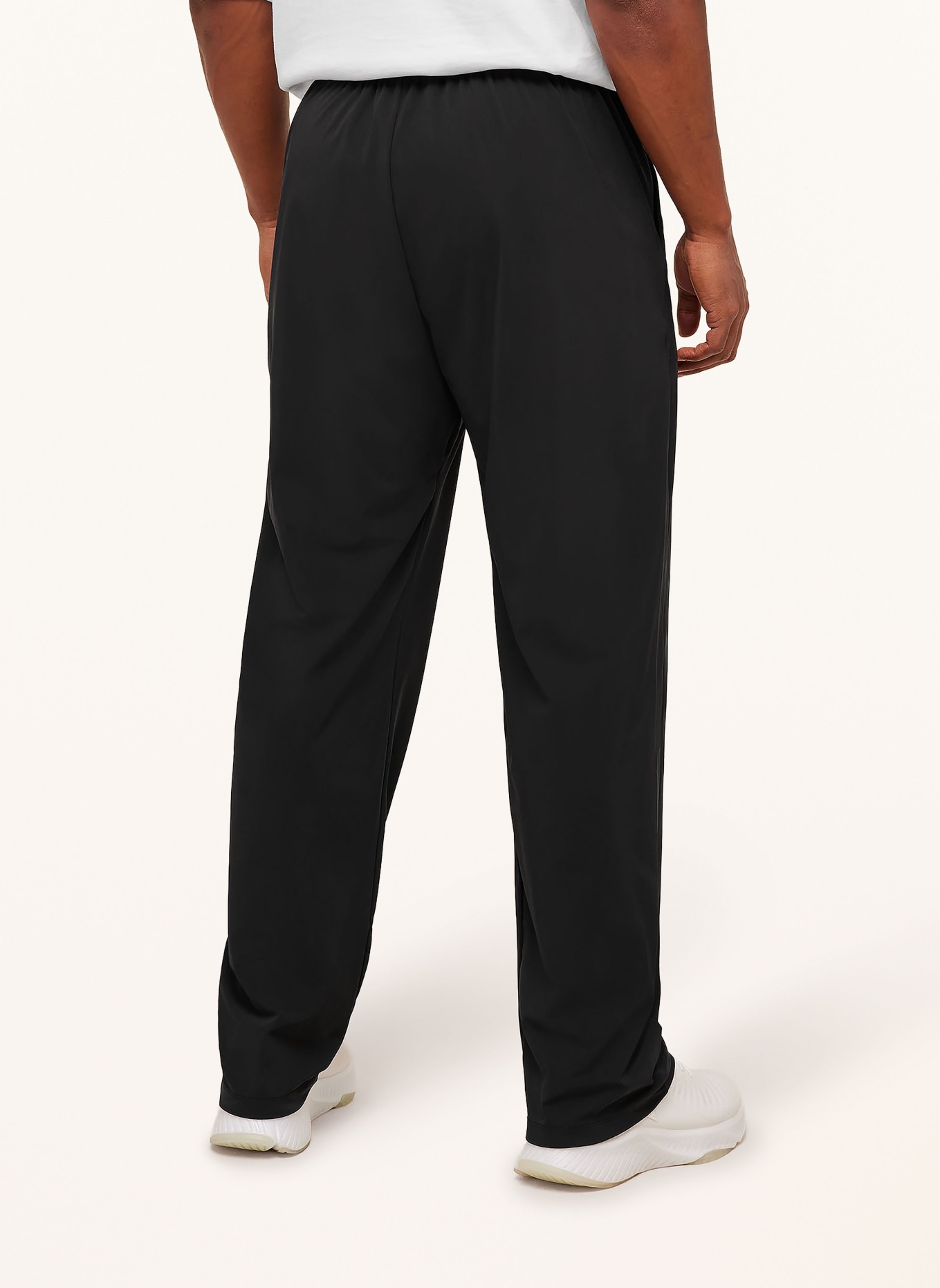 GYMSHARK Trainingshose HYBRID: SCHWARZ