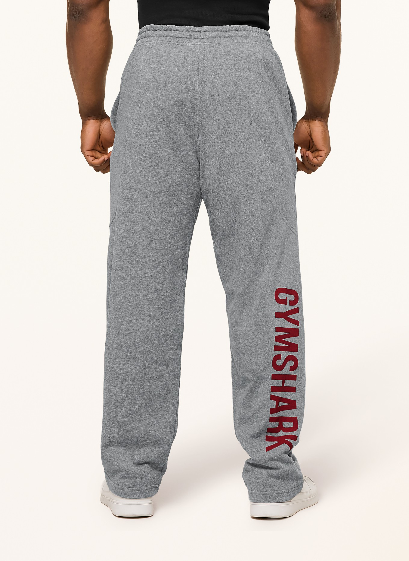 GYMSHARK Sweatpants POWER: GRAU