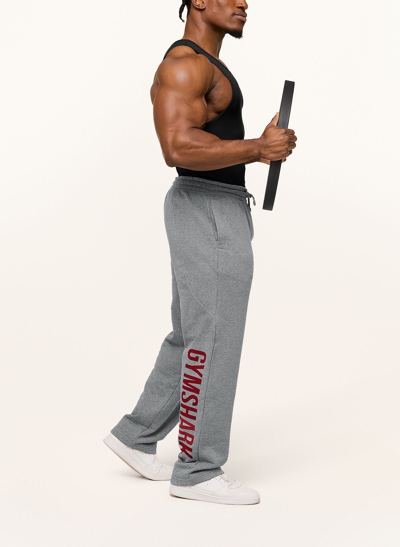 GYMSHARK Sweatpants POWER: GRAU