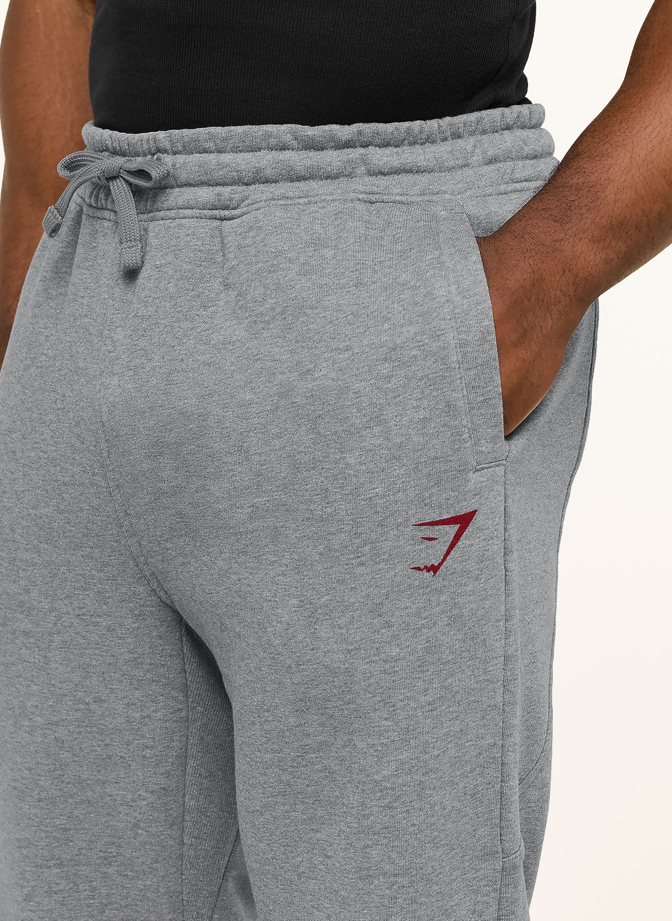 GYMSHARK Sweatpants POWER: GRAU