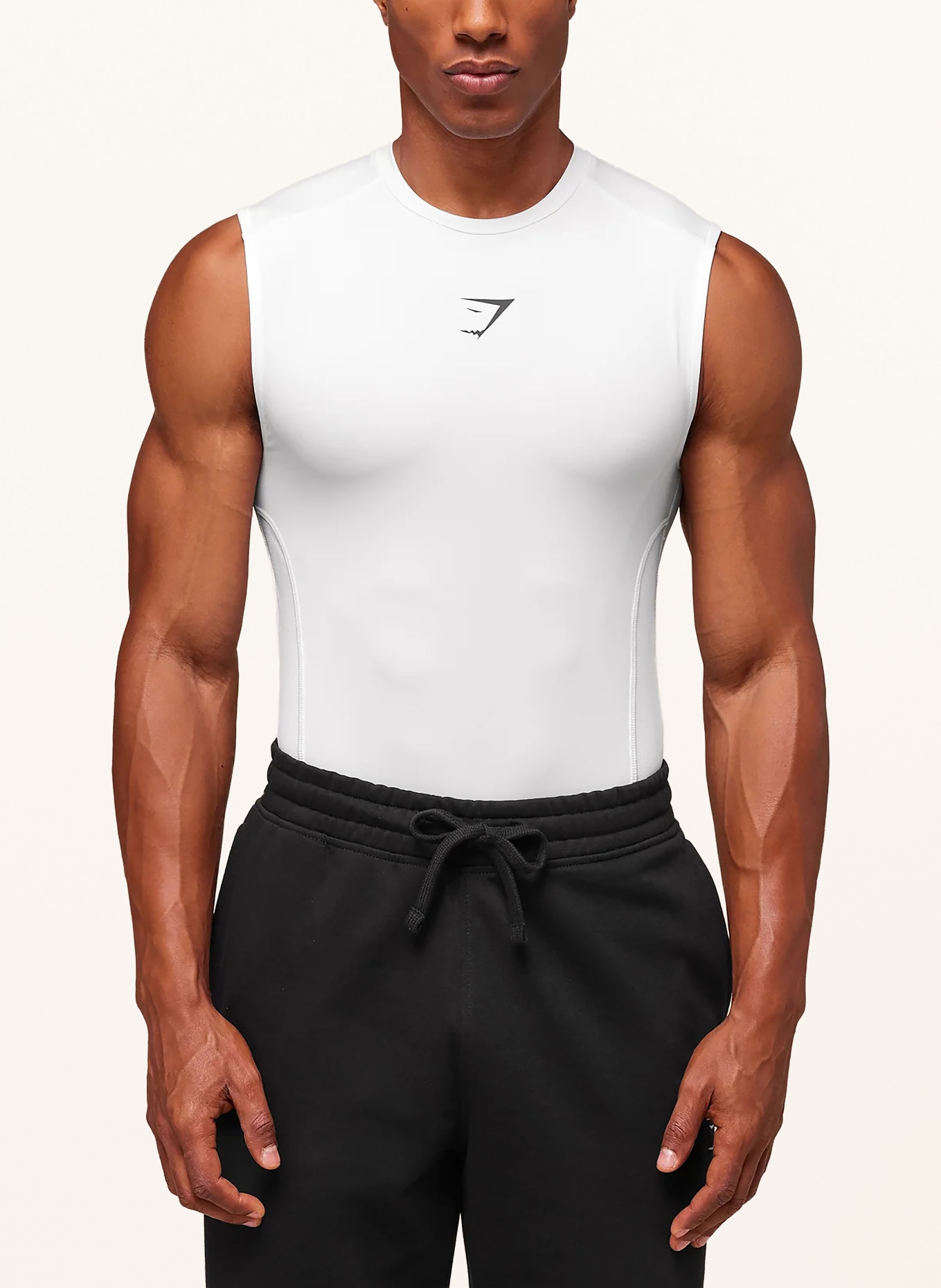 GYMSHARK Tank Top ELEMENT: WEISS