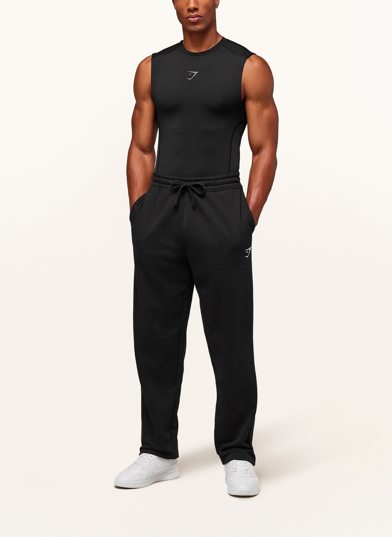 GYMSHARK Tank Top ELEMENT: SCHWARZ