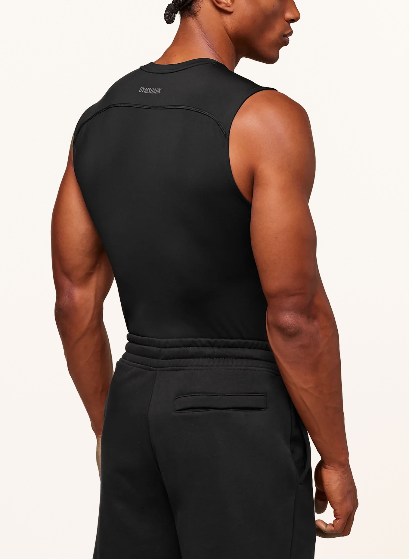 GYMSHARK Tank Top ELEMENT: SCHWARZ