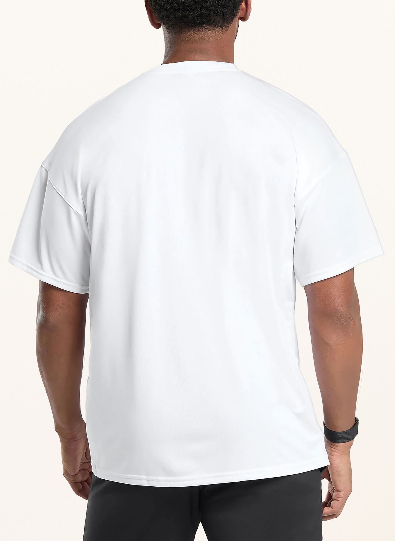 GYMSHARK Oversized-Shirt ARRIVAL: WEISS