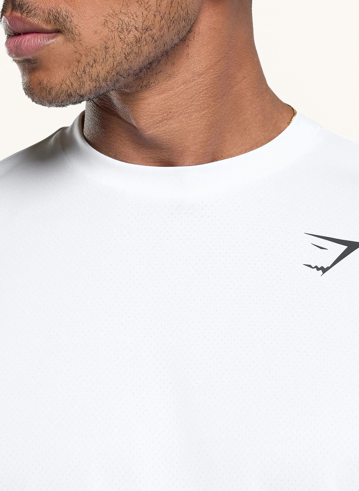 GYMSHARK Oversized-Shirt ARRIVAL: WEISS