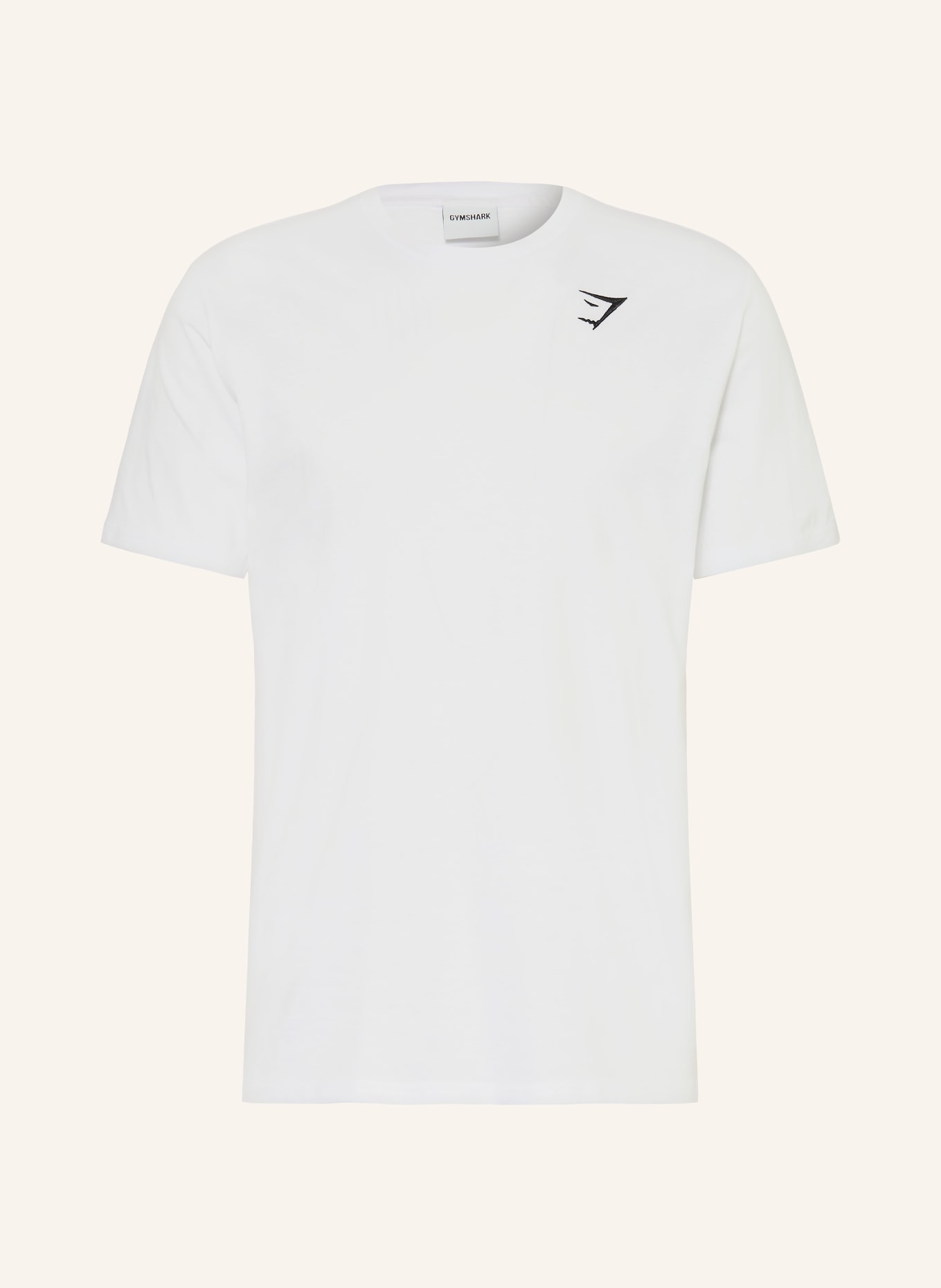 GYMSHARK T-Shirt CREST: WEISS