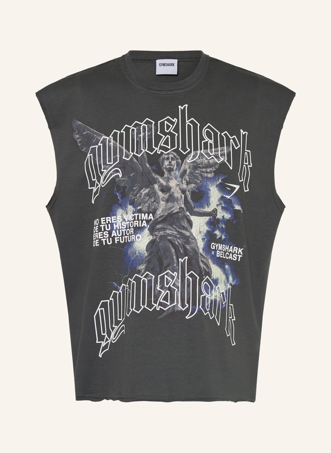 GYMSHARK Tanktop: GRAU