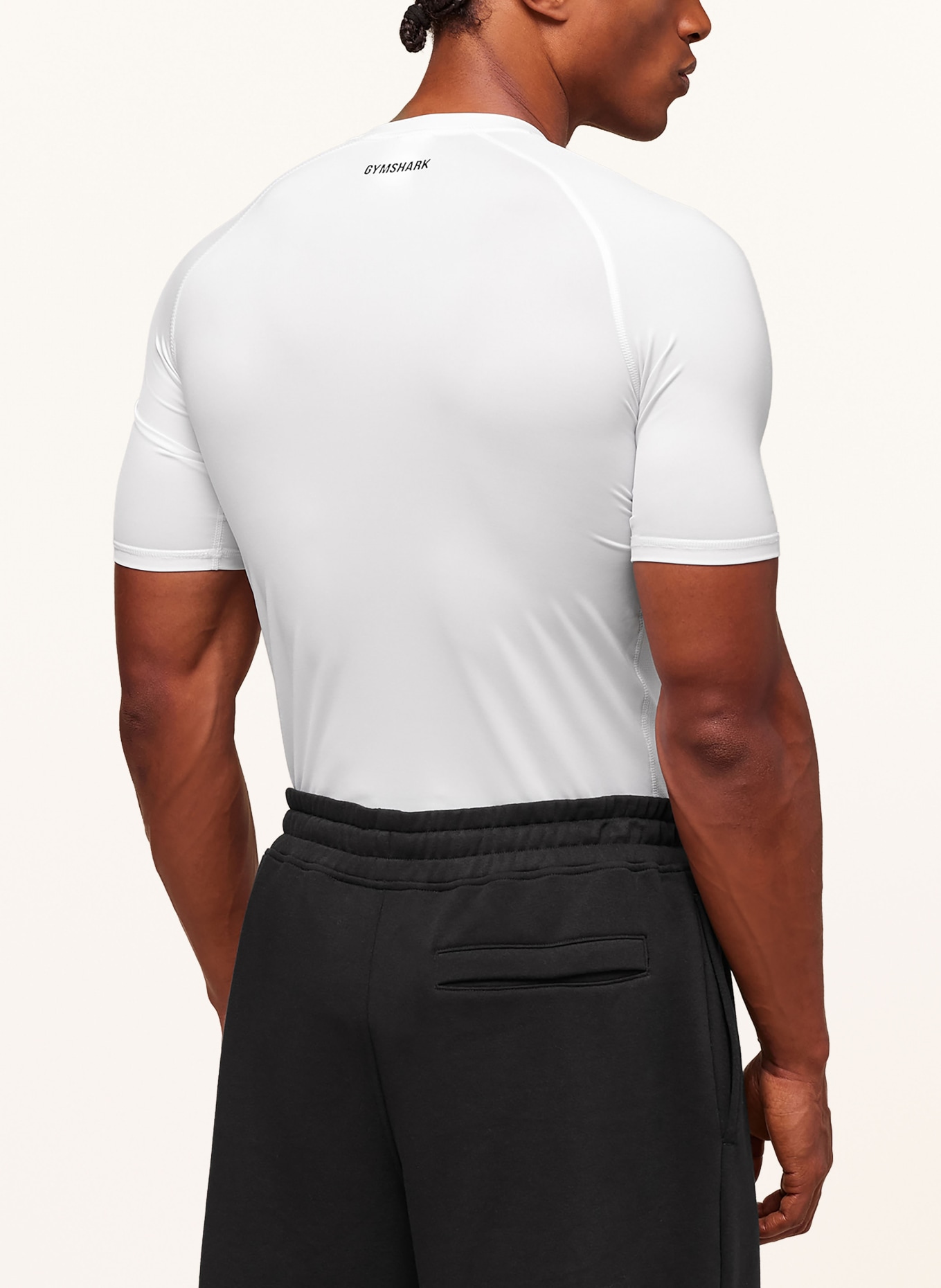 GYMSHARK T-Shirt ELEMENT: WEISS