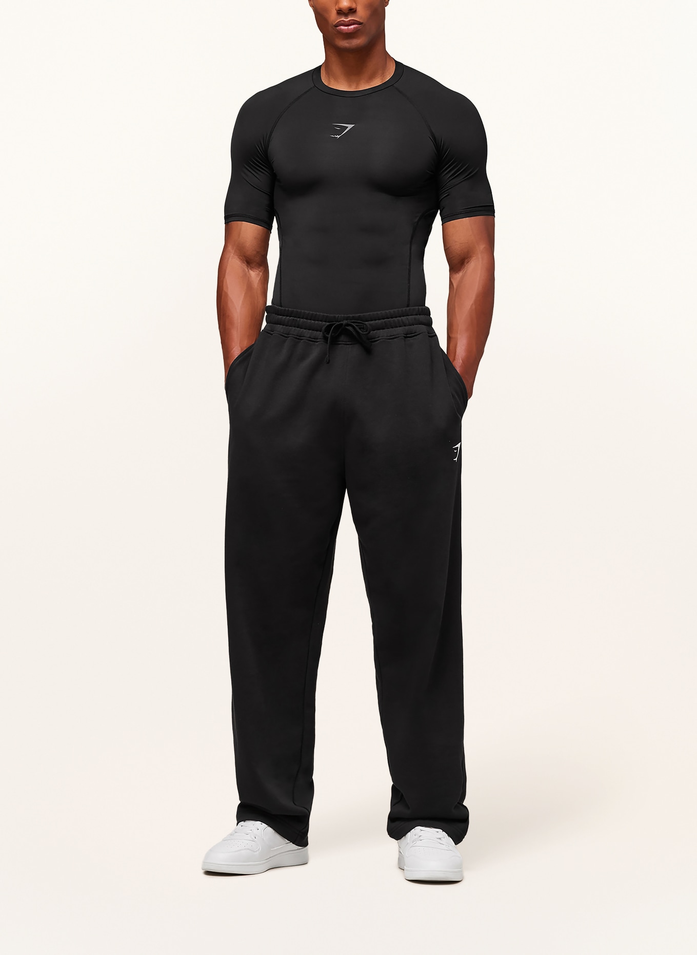 GYMSHARK T-Shirt ELEMENT: SCHWARZ