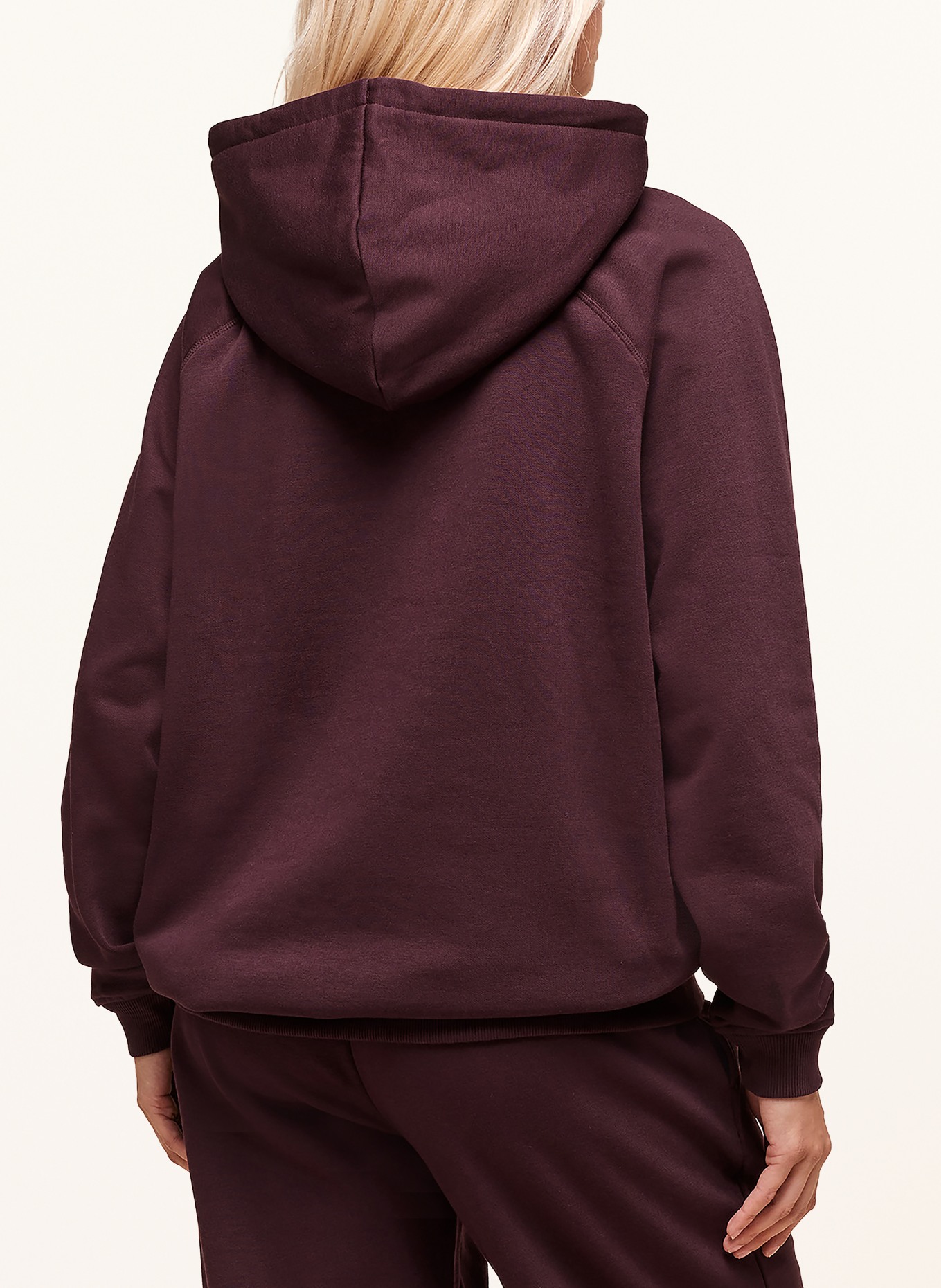 GYMSHARK Oversized-Hoodie: DUNKELROT