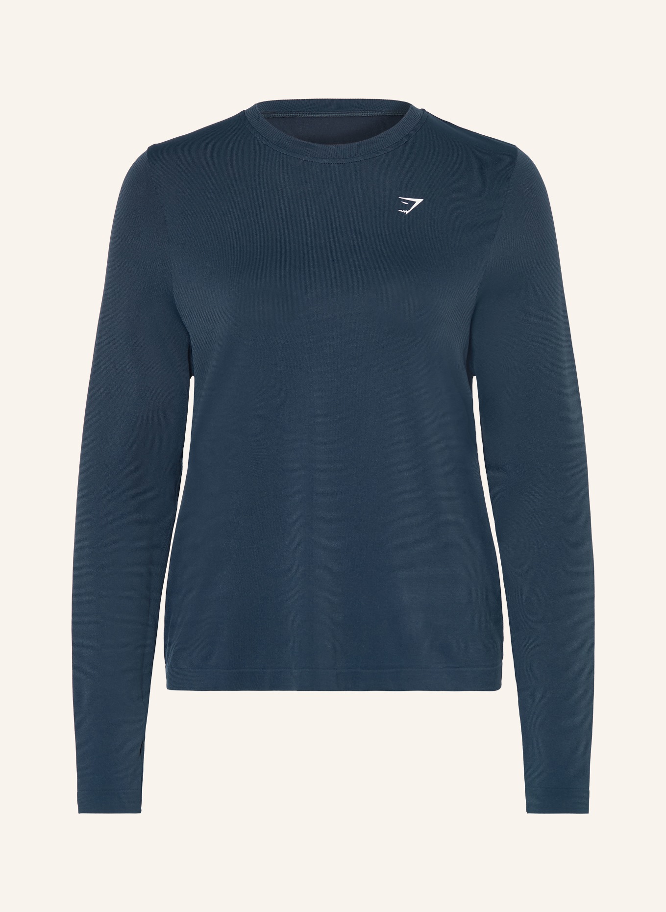 GYMSHARK Longsleeve EVERYDAY SEAMLESS: DUNKELBLAU