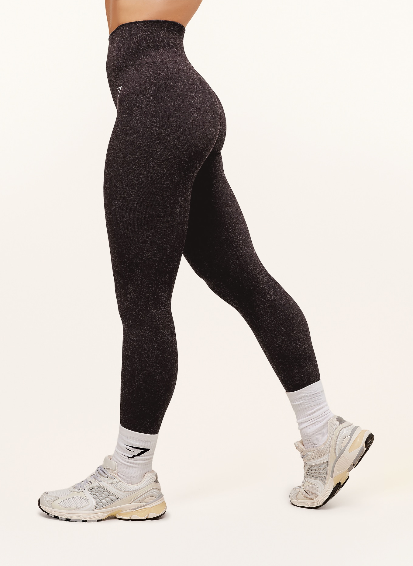 GYMSHARK Tights ADAPT FLECK SEAMLESS: DUNKELGRAU