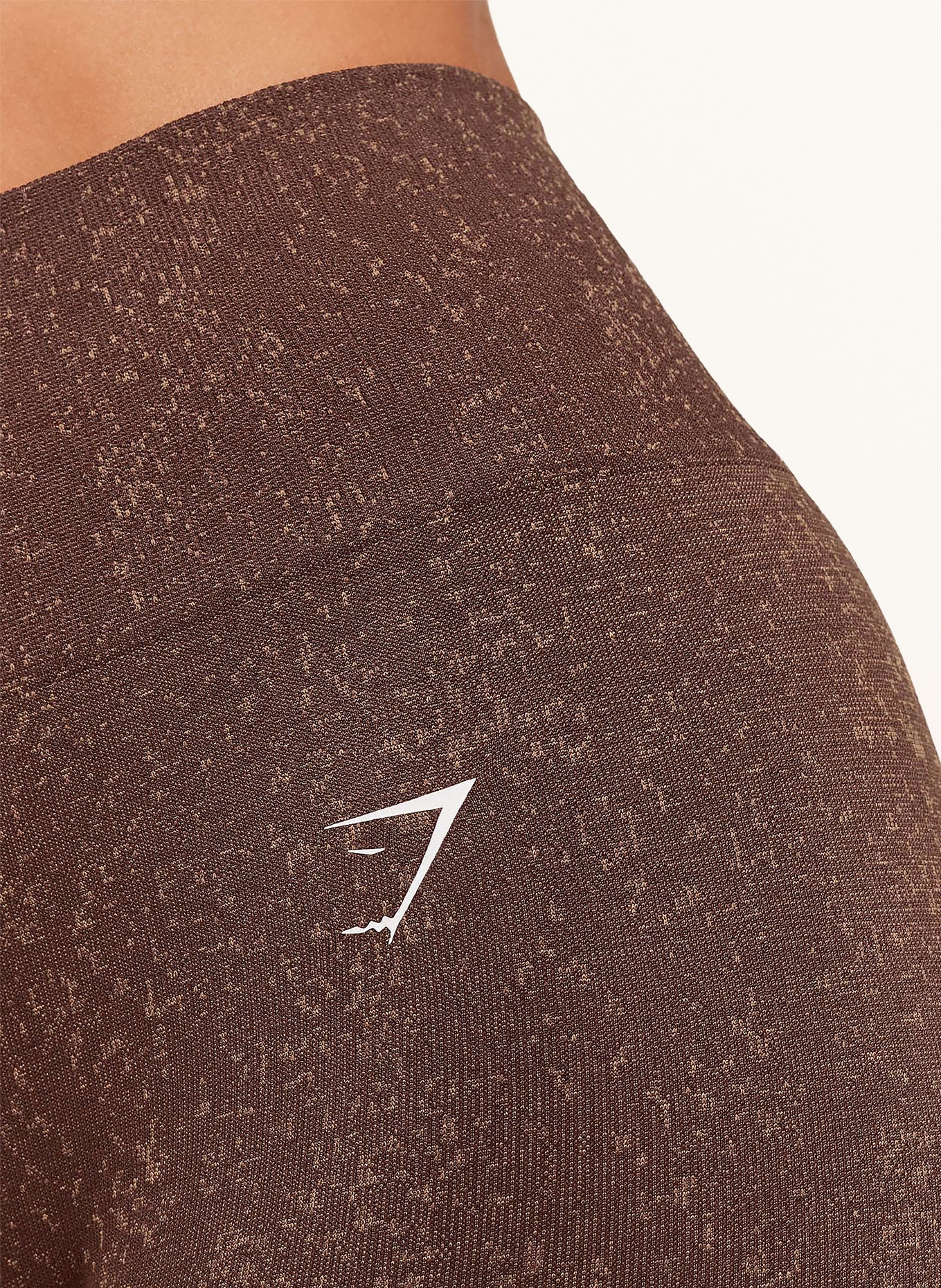 GYMSHARK Tights ADAPT FLECK SEAMLESS: DUNKELBRAUN