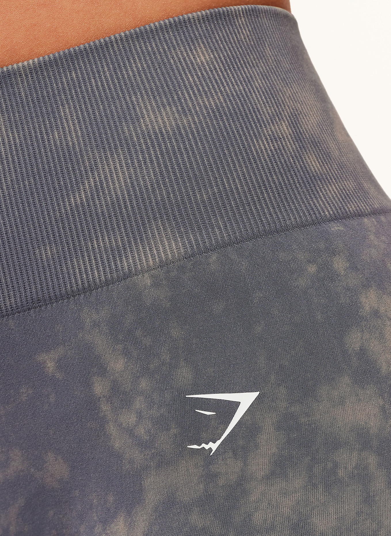 GYMSHARK Tights EVERYDAY SEAMLESS WASHED 2.0: DUNKELGRAU / HELLBRAUN