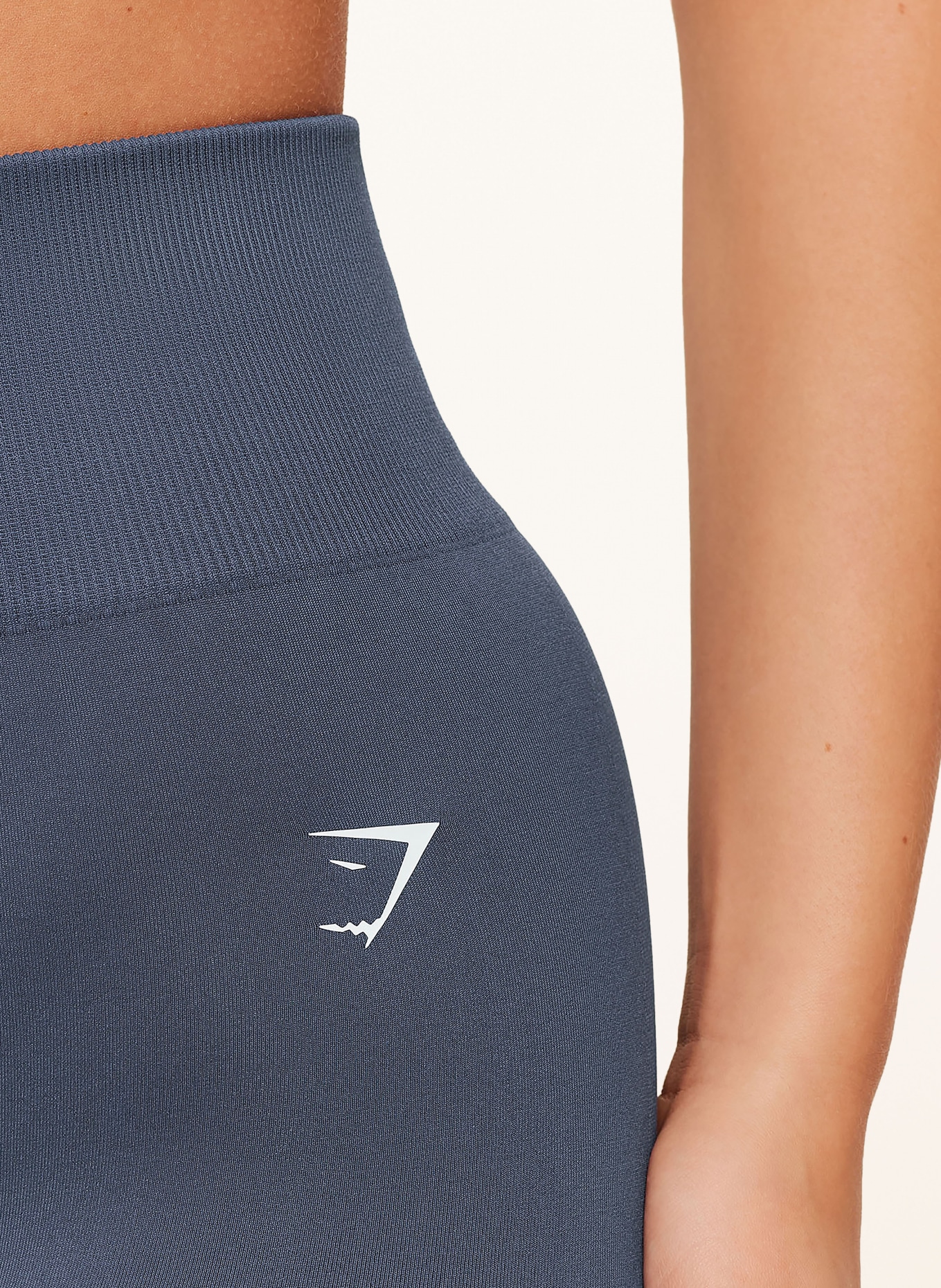 GYMSHARK Tights EVERYDAY SEAMLESS FLARED 2.0: DUNKELBLAU