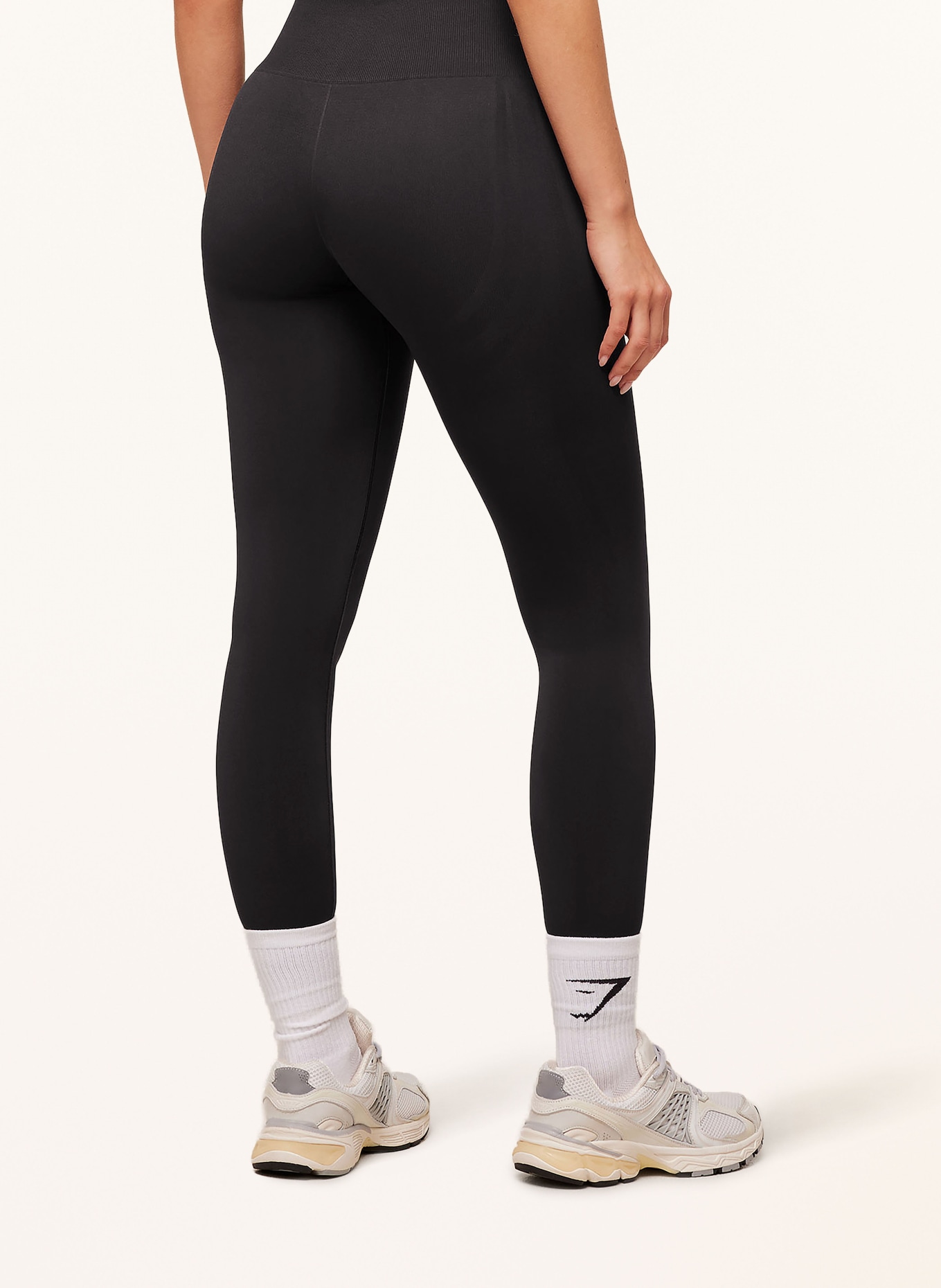GYMSHARK Tights EVERYDAY SEAMLESS 2.0: SCHWARZ