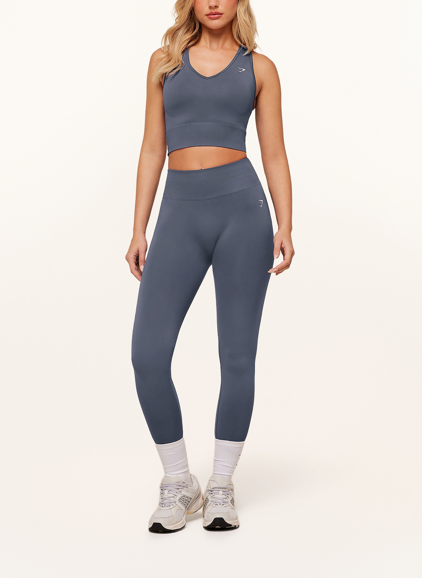 GYMSHARK Tights EVERYDAY SEAMLESS 2.0: DUNKELBLAU