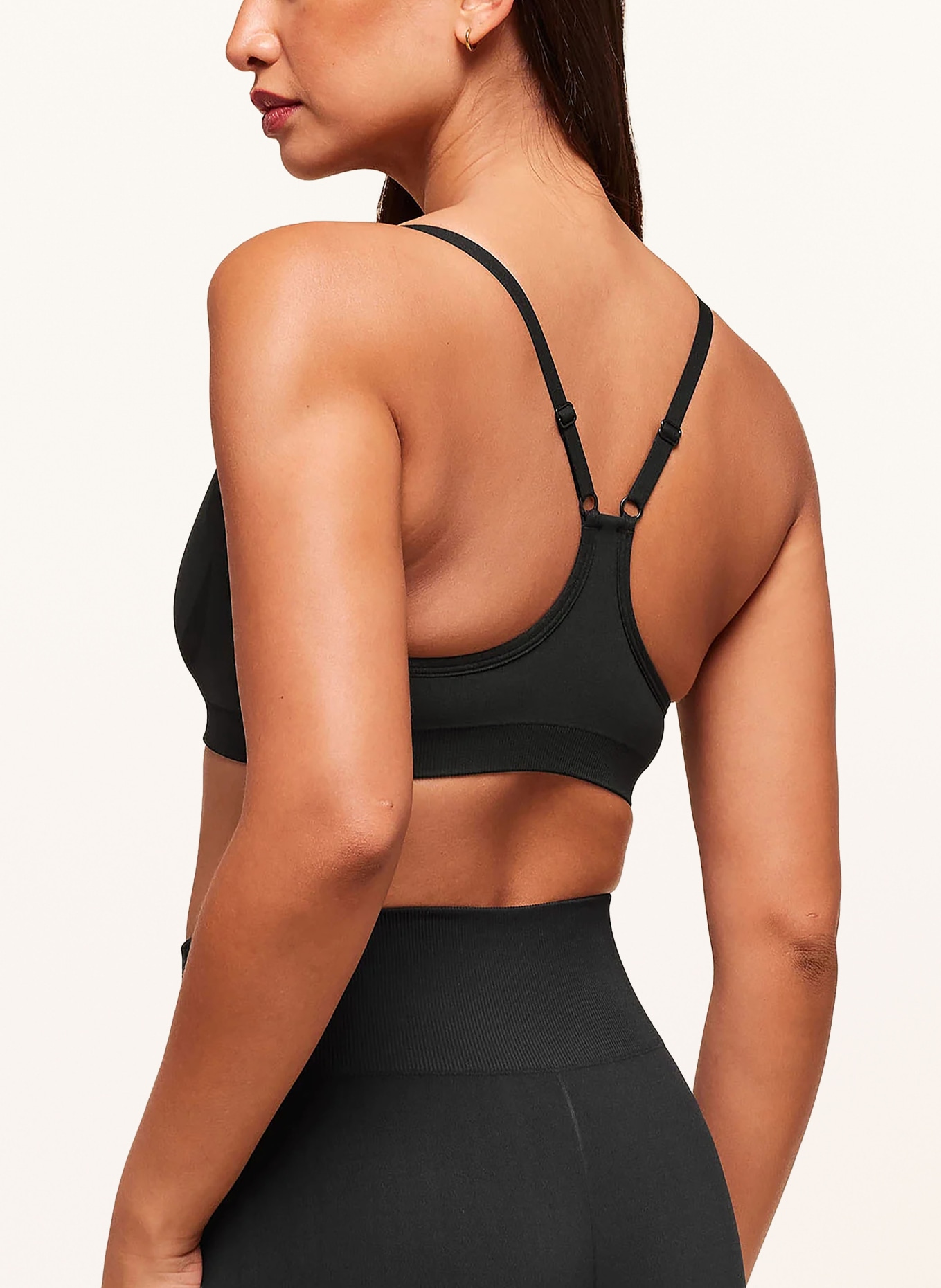 GYMSHARK Sport-BH LIGHT SUPPORT: SCHWARZ