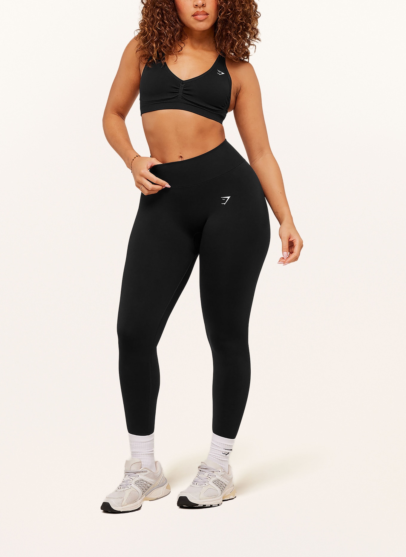 GYMSHARK Sport-BH LIFT SEAMLESS: SCHWARZ