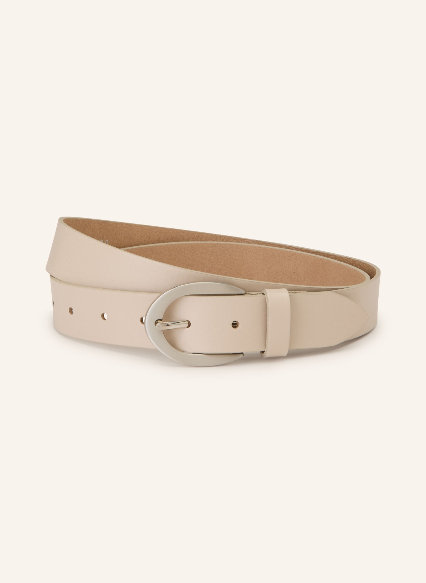 Vanzetti Ledergürtel: BEIGE