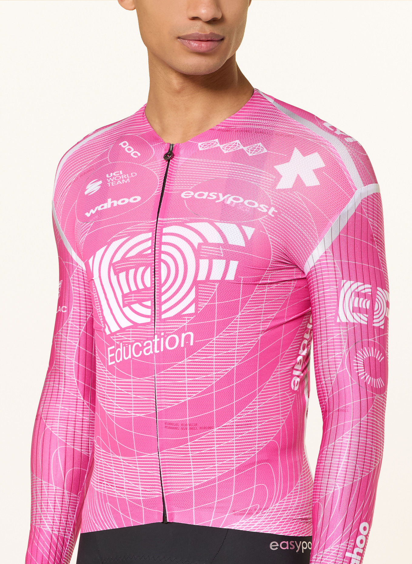 ASSOS Koszulka rowerowa MILLE GT JERSEY S11 EVO: MOCNORÓŻOWY / BIAŁY