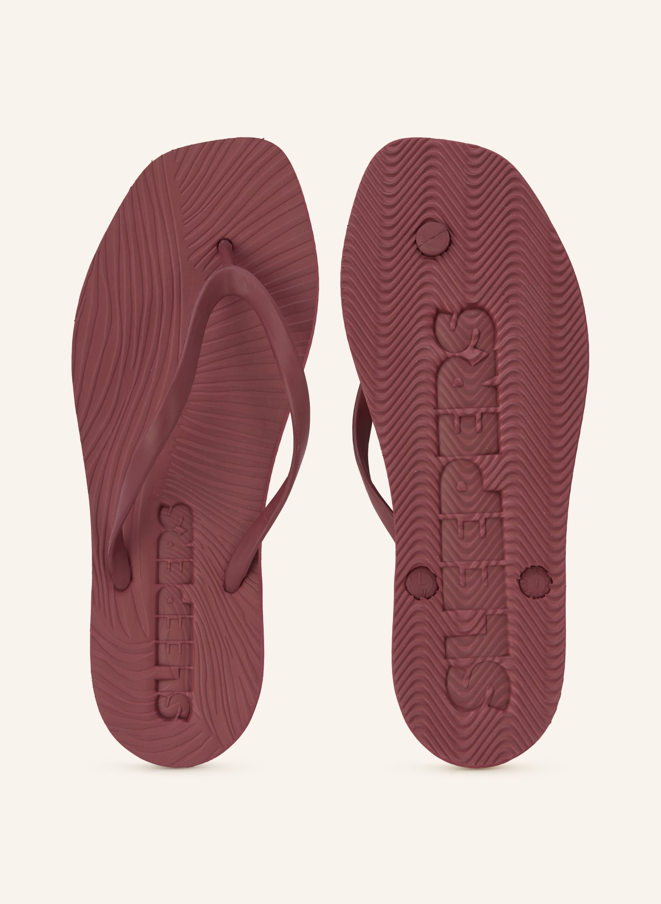 SLEEPERS toe separator: DARK RED