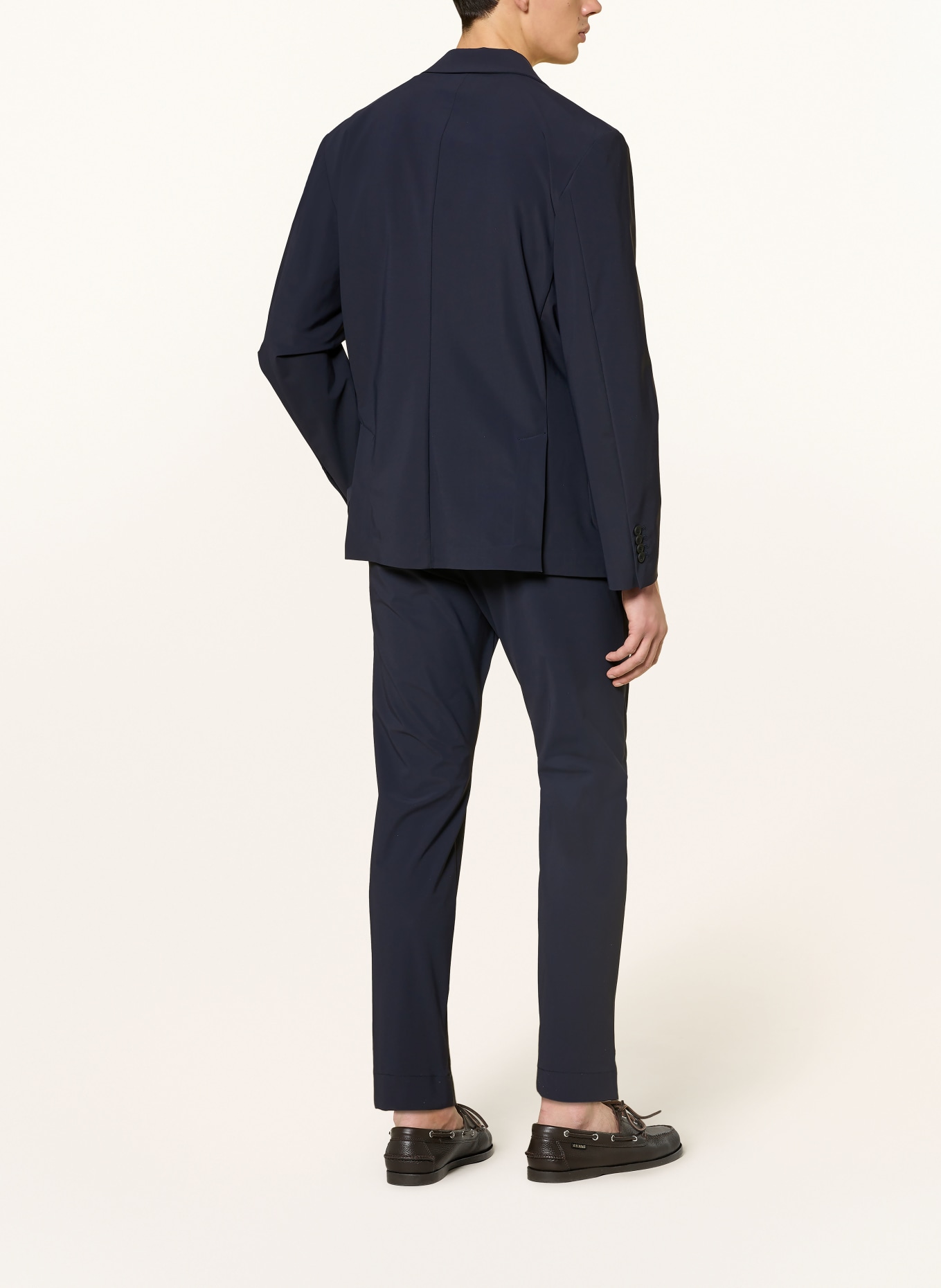 CRUNA Chino MITTE Tapered Fit: DUNKELBLAU