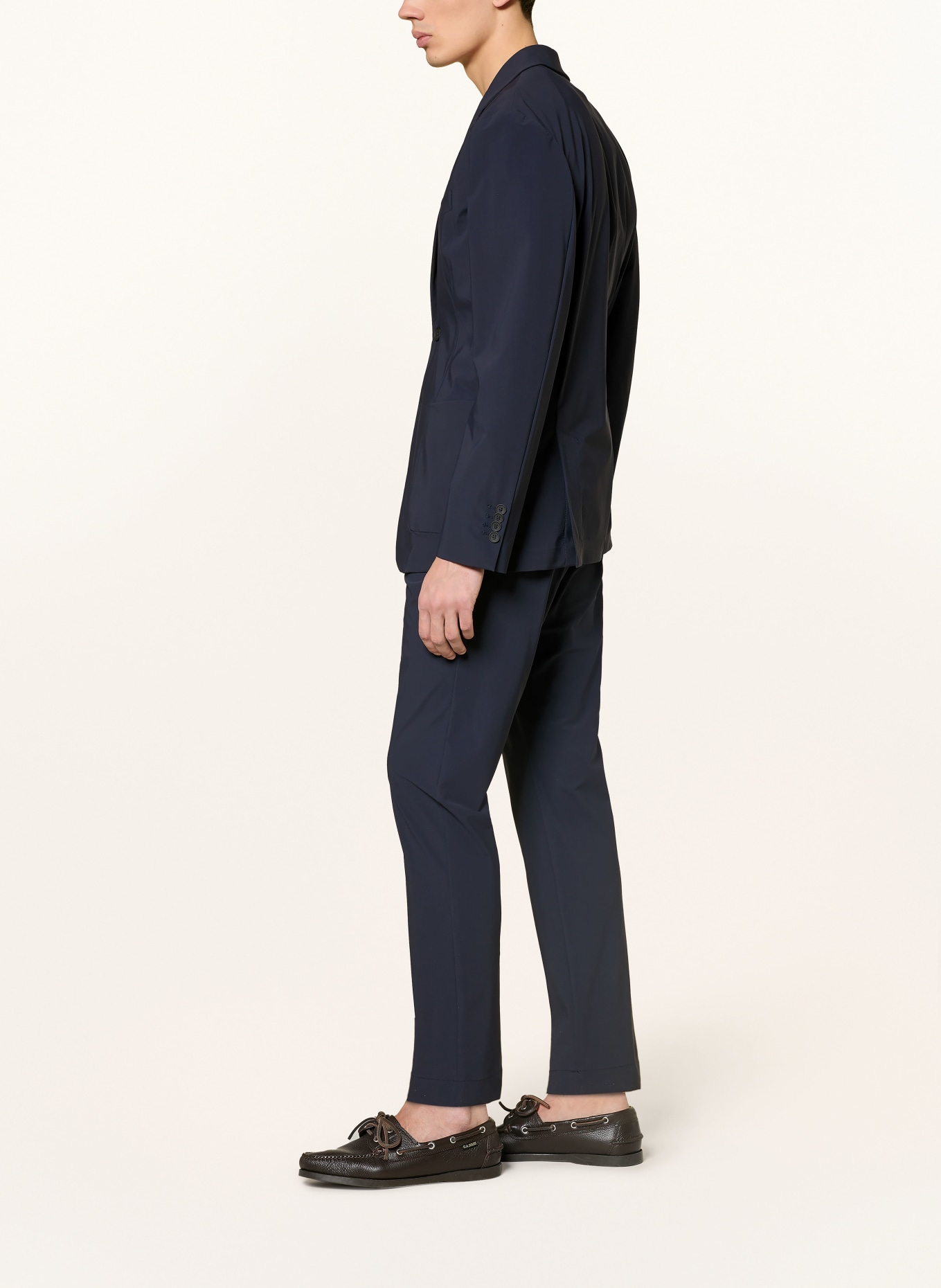 CRUNA Chino MITTE Tapered Fit: DUNKELBLAU