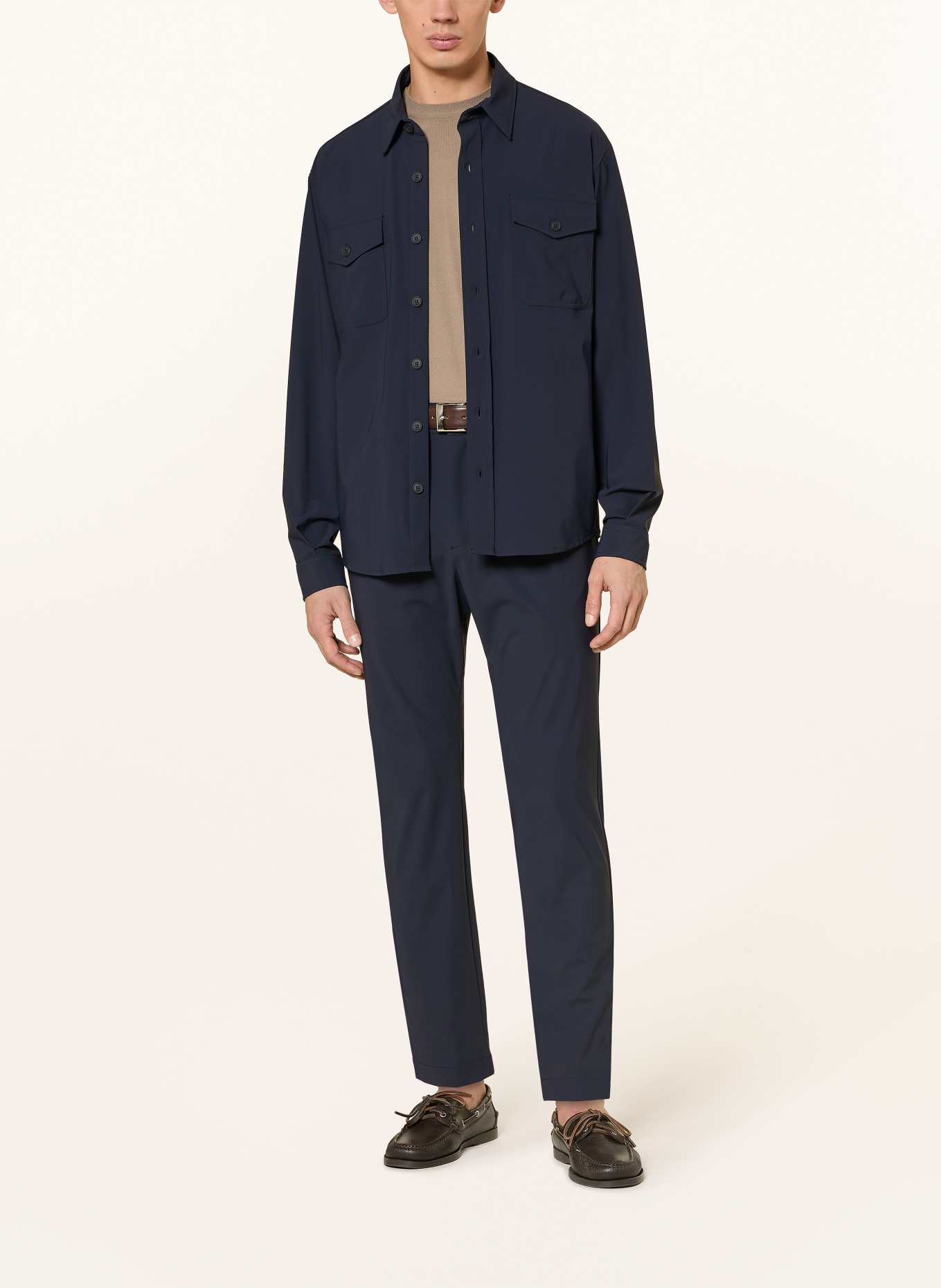 CRUNA Overjacket OSAKA: DARK BLUE