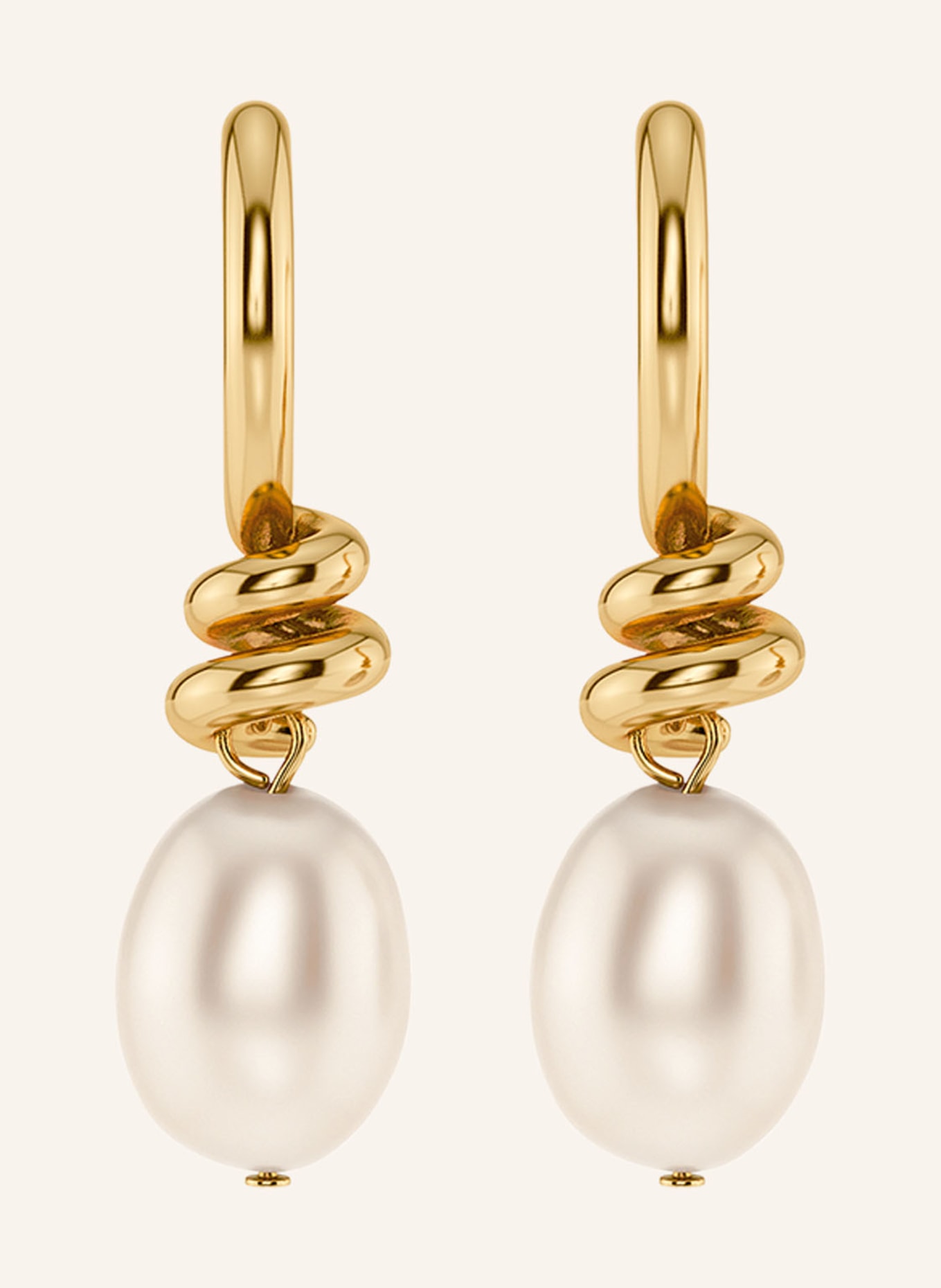 EDBLAD Ohrhänger SWIVEL PEARL S: GOLD