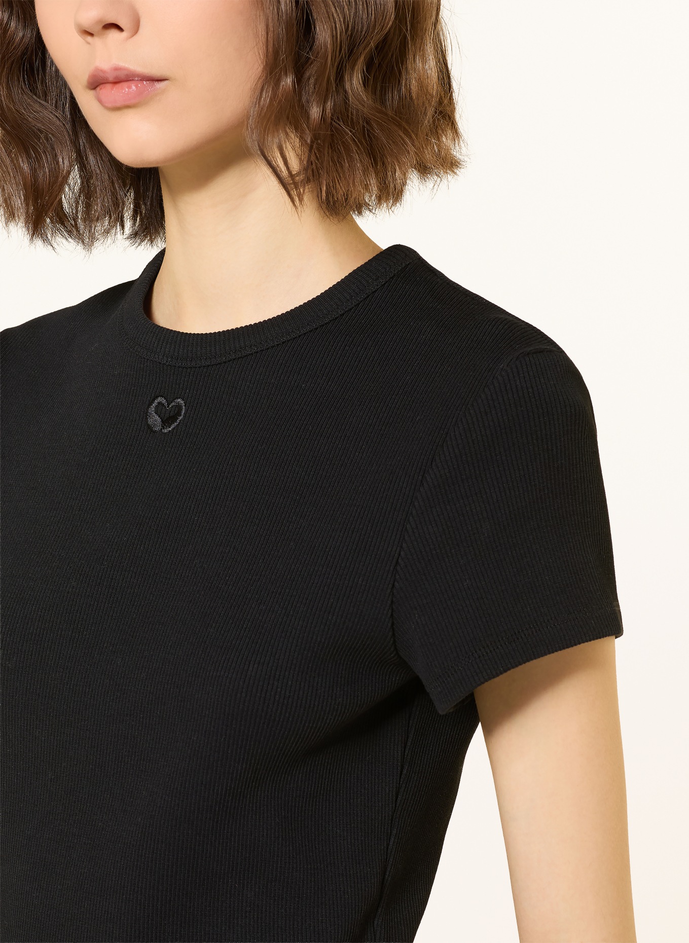 maje T-Shirt: SCHWARZ