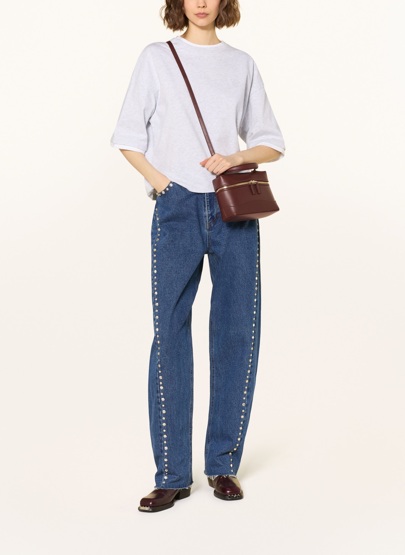 SANDRO Handtasche: BRAUN