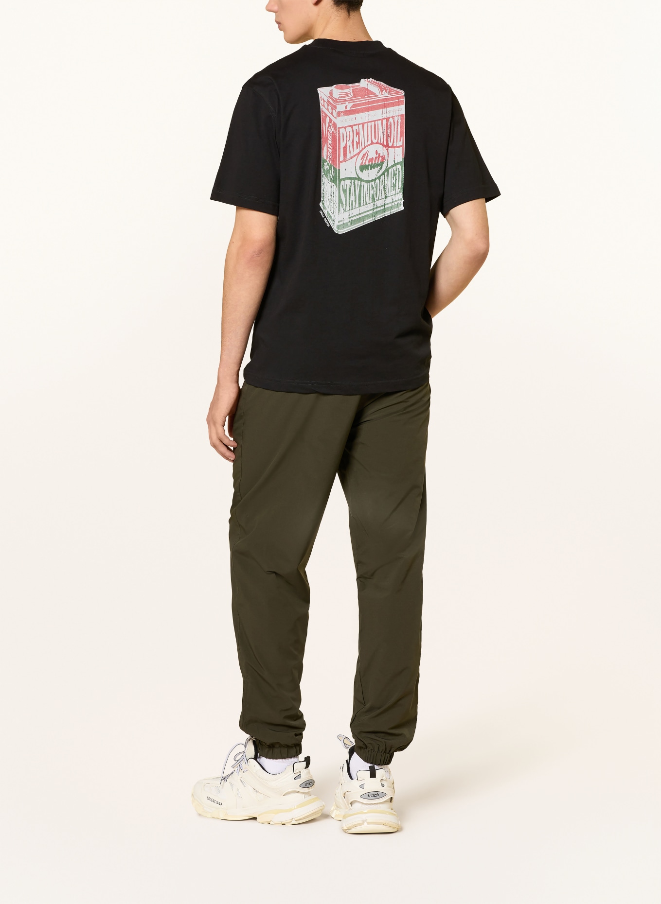 DAILY PAPER T-Shirt: SCHWARZ