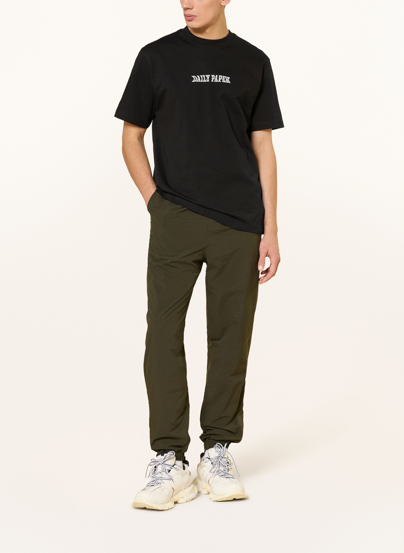 DAILY PAPER T-Shirt: SCHWARZ