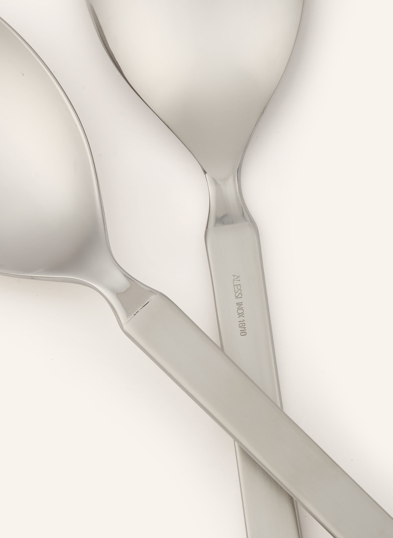 ALESSI Salatbesteck DRY: SILBER