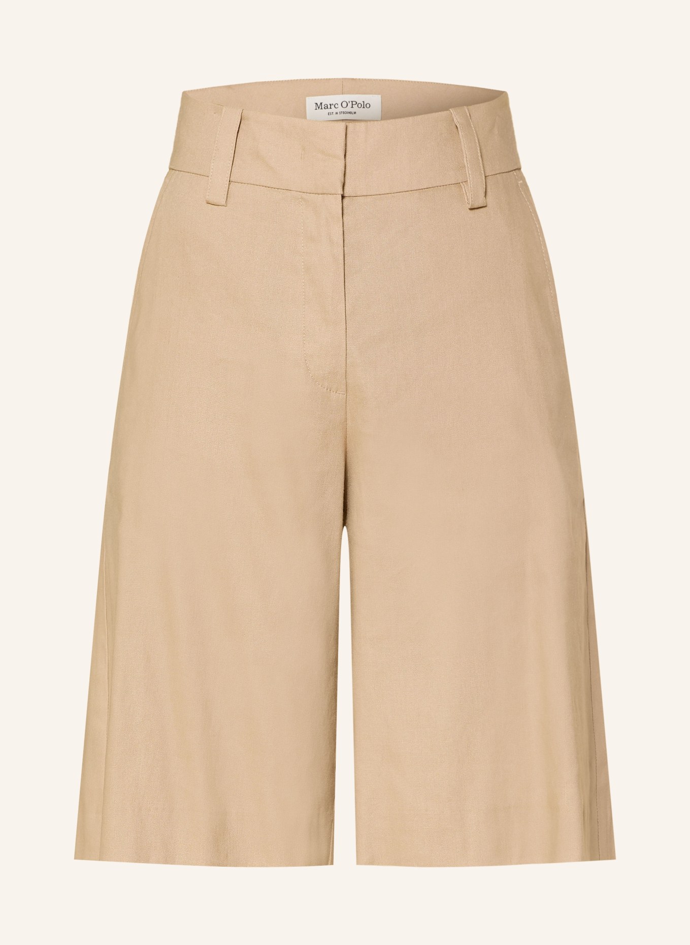 Marc O'Polo Bermudas mit Leinen: BEIGE