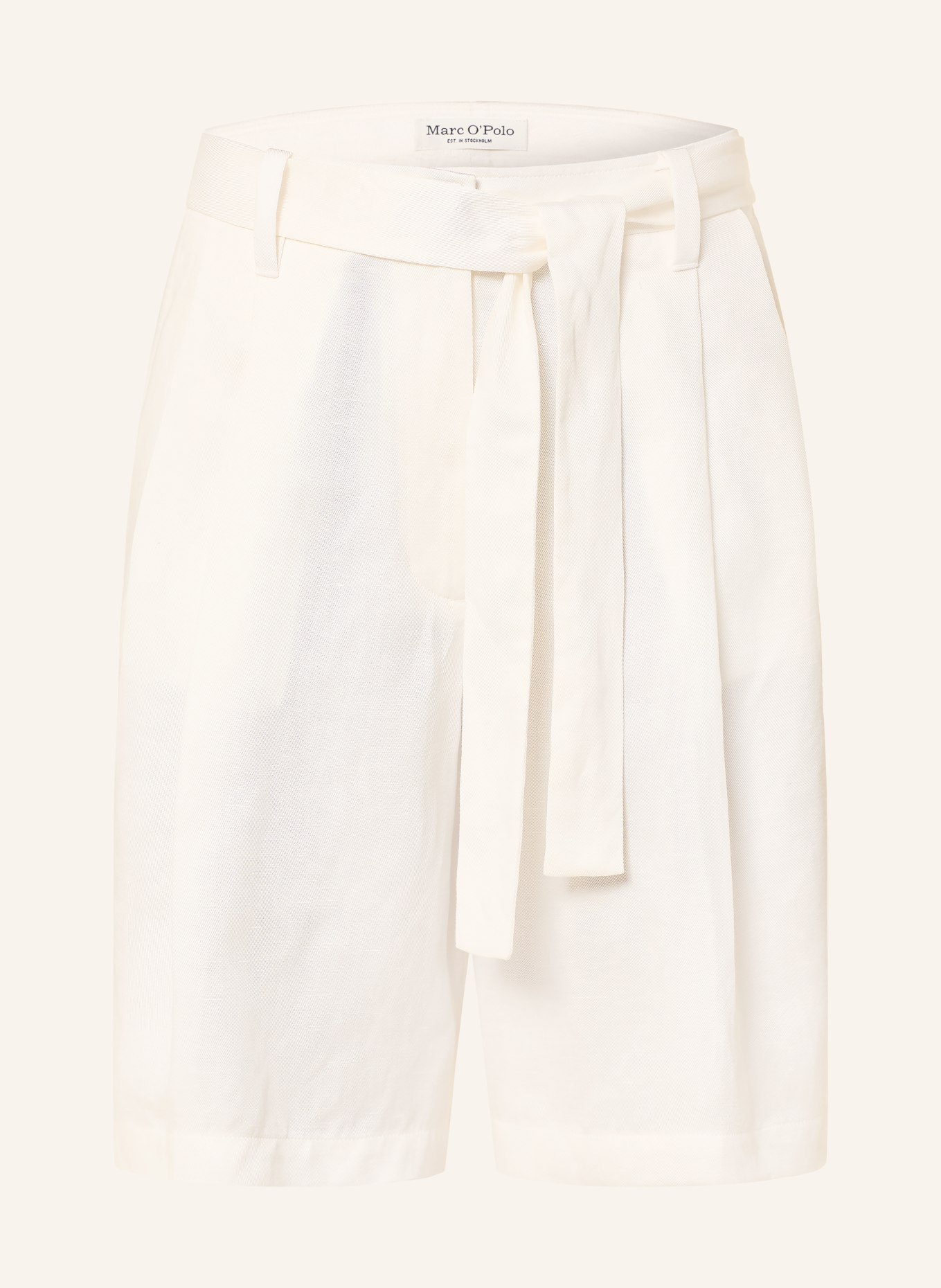 Marc O'Polo Short en lin: CRÈME